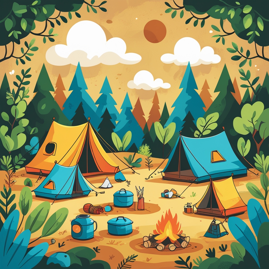 Camping One Liners