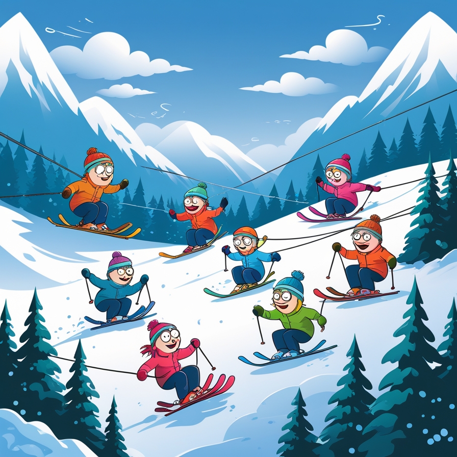 Skiing One Liners