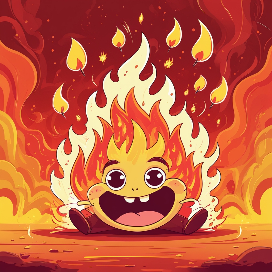 Fire Based One Liners